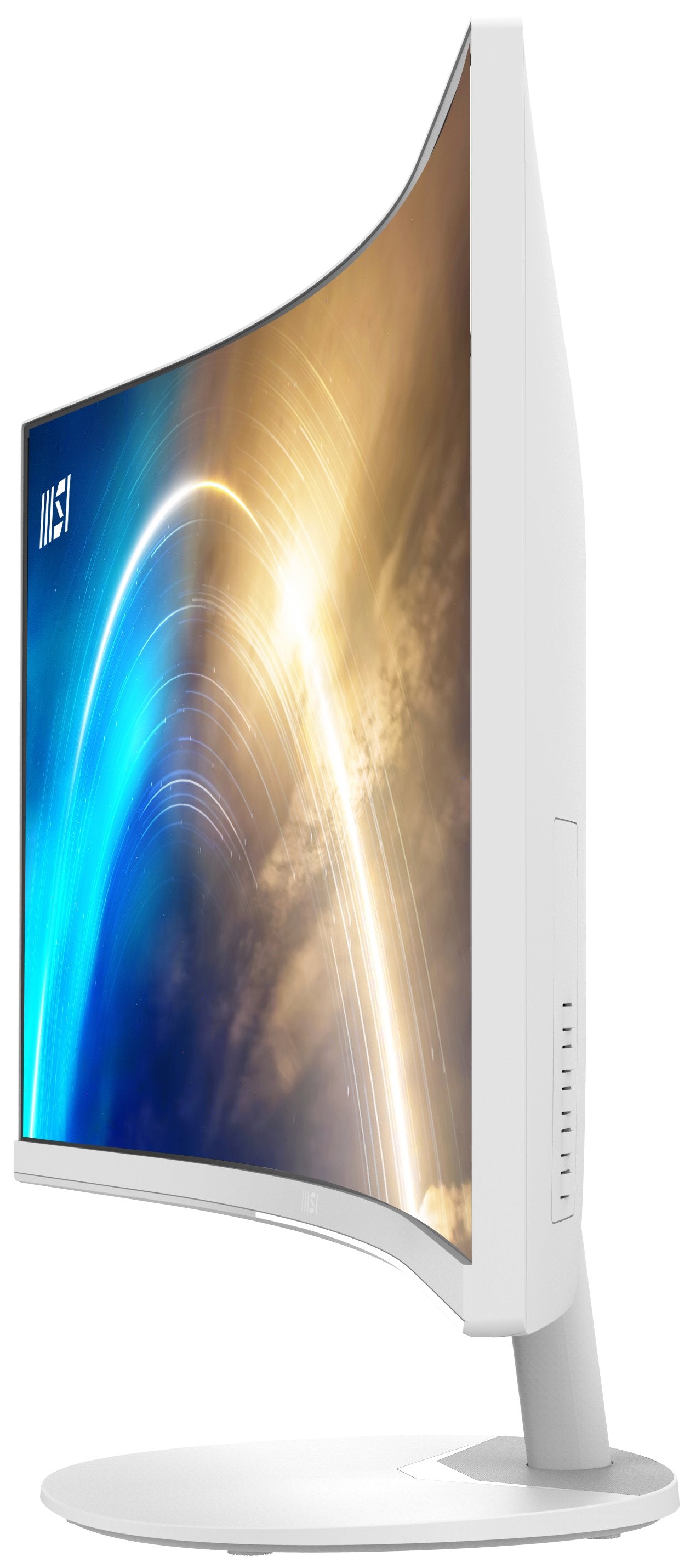 Monitor Msi Pro Mp341cqwde Led 34 " Blanco, Wqhd, Va, Curvo, Panel 100hz 9s6-3pb2ct-010