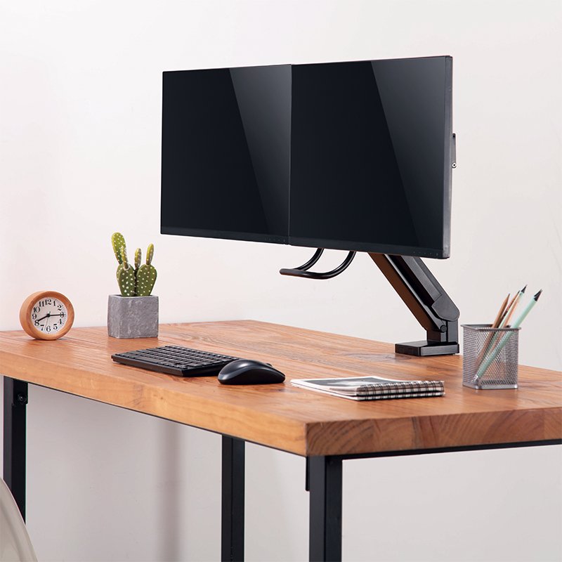 EAN 4052792060065 - LogiLink BP0102 soporte para monitor 68,6 cm (27") Escritorio Negro imagen 6