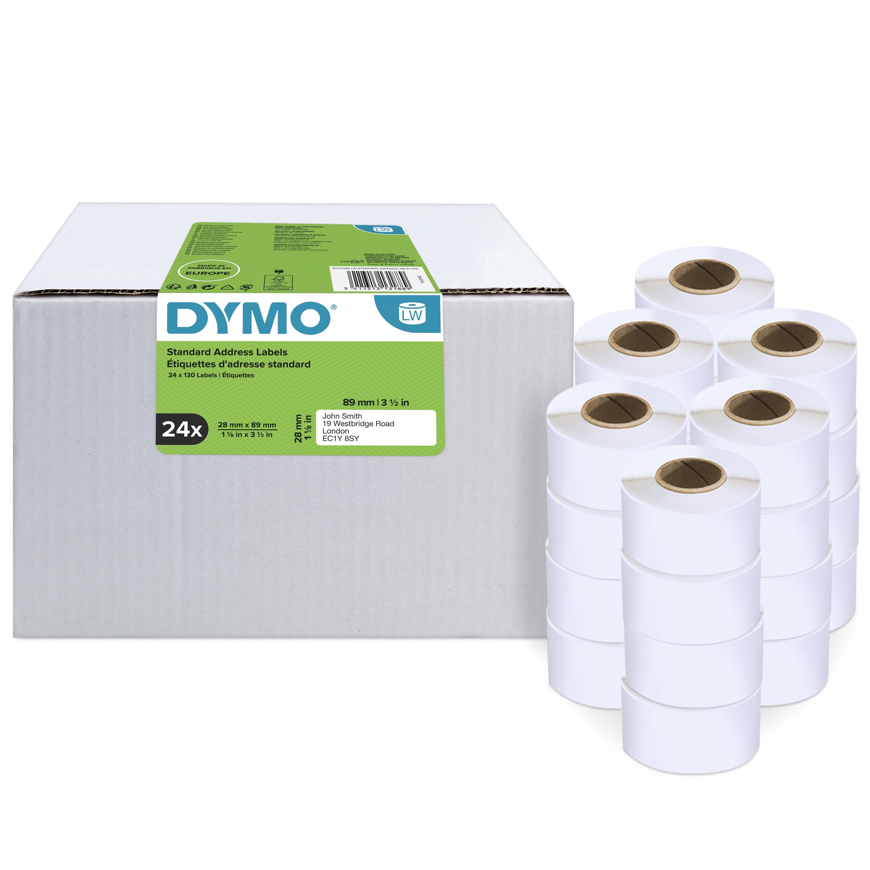 EAN 5411313131889 - DYMO LW - Standard Address Labels - 28 x 89 mm - S0722360 Blanco Etiqueta para impresora autoadhesiva imagen 2
