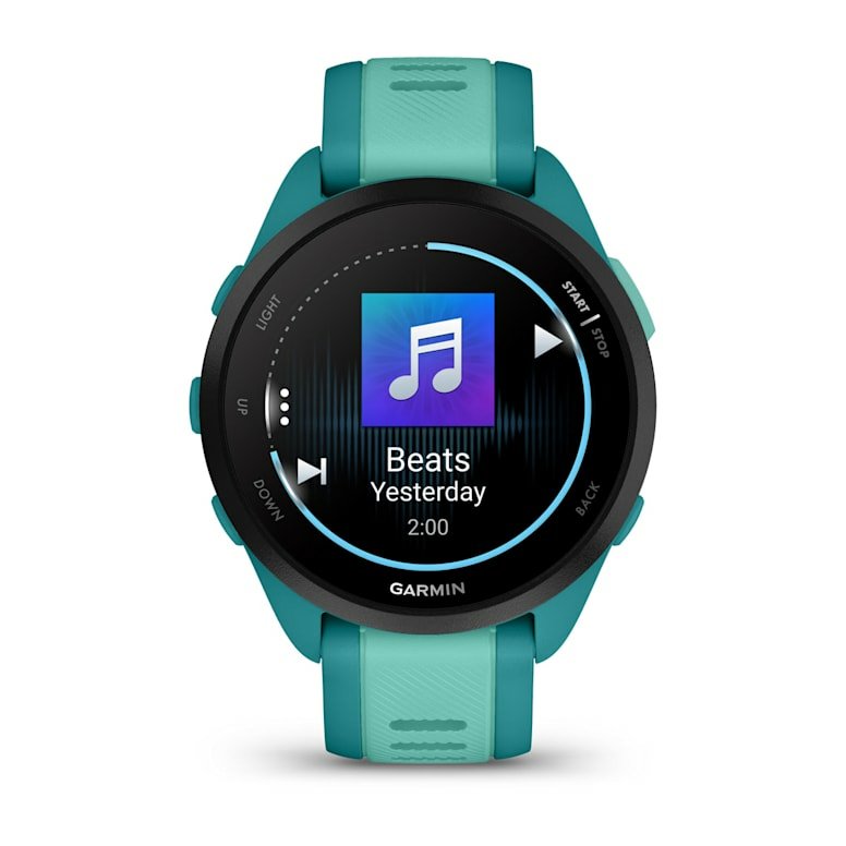 EAN 0753759326630 - Garmin Forerunner 165 Music 3,05 cm (1.2") AMOLED 43 mm Digital 390 x 390 Pixeles Pantalla táctil Turques imagen 4