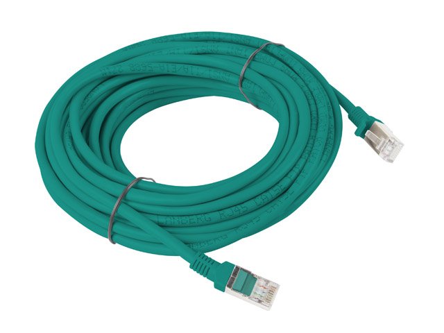 Lanberg Cable De Red Pcu5-10cc-1000-G,Rj45,Utp,Cat 5e,10m,Verde