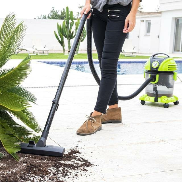 Cecotec Wet&Dry T Aspiradora De Tambor Seca Y Húmeda 1200 W Sin Bolsa