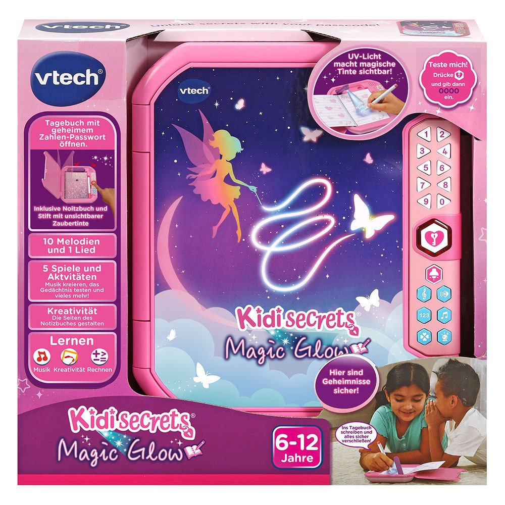 Vtech Kidisecrets Magic Glow, Diario Rosa 80-532404