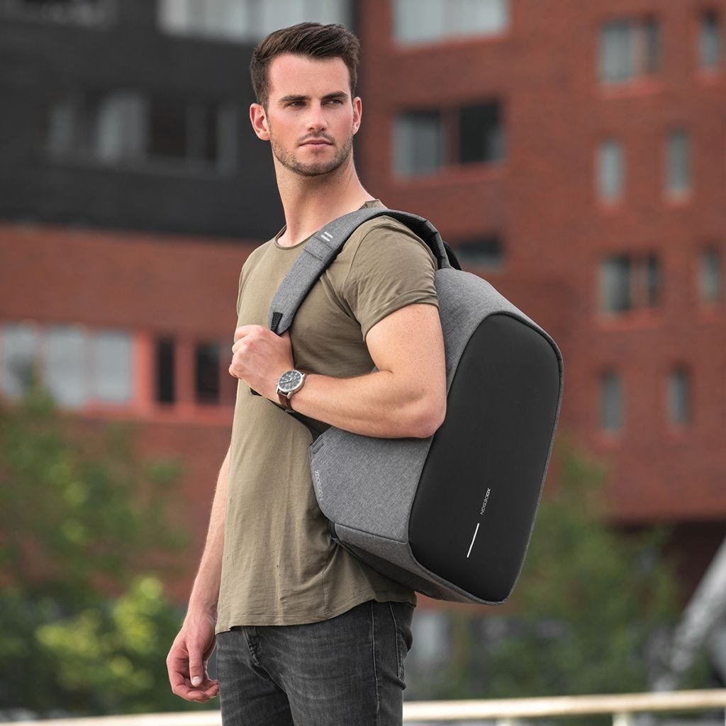 EAN 8714612115541 - XD-Design Bobby Hero XL mochila Negro, Gris Espuma, Tereftalato de polietileno (PET) imagen 15