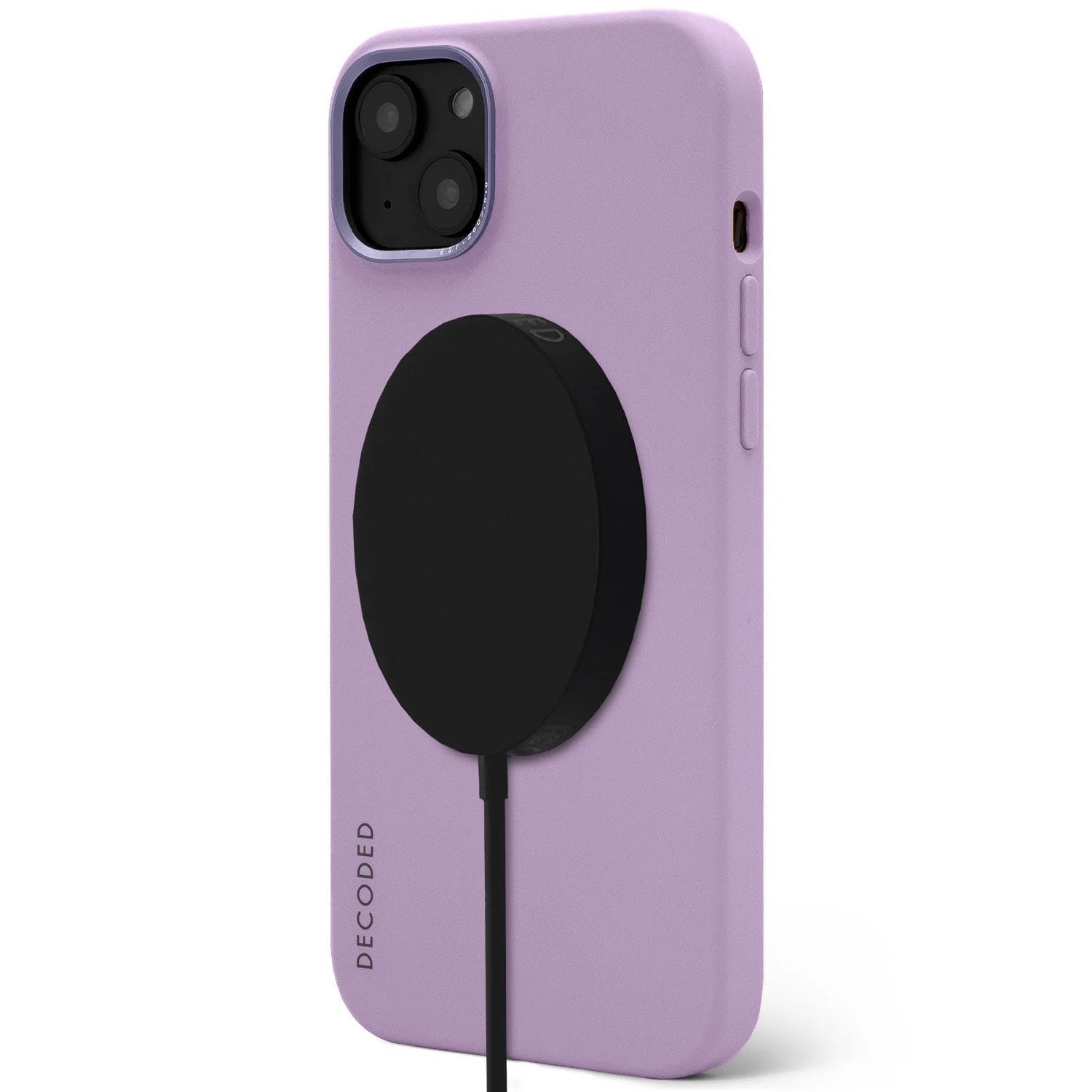 EAN 8720593005931 - Decoded AntiMicrobial Siliconen Back Cover funda para teléfono móvil 17 cm (6.68") Lavanda imagen 2