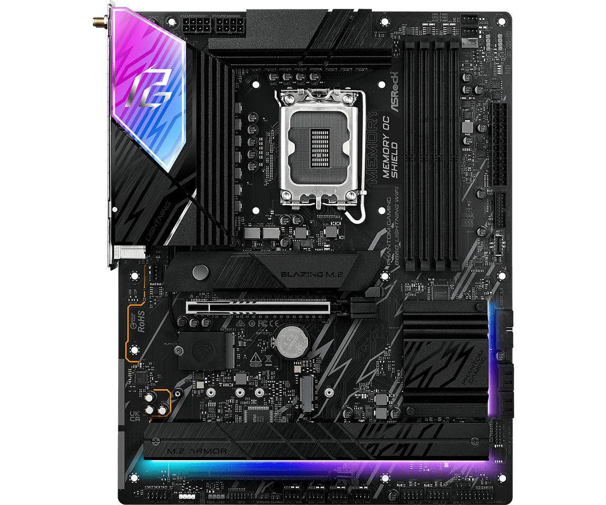 EAN 4711581490116 - Asrock B860 Lightning WiFi Intel B860 LGA 1851 (Socket V1) ATX imagen 3