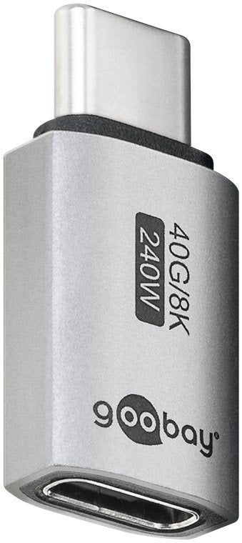 EAN 4040849744471 - Goobay 74447 cambiador de género para cable USB-C Plata imagen 2