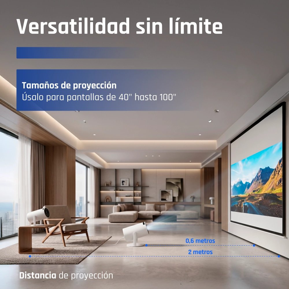 EAN 8435364318973 - iggual IGG318973 videoproyector 170 lúmenes ANSI 720p (1280x720) Blanco imagen 3