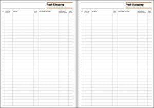 Sigel Buch Para Posteingang-/Salida - 50 Hoja - A4 (210 X 297 Mm)