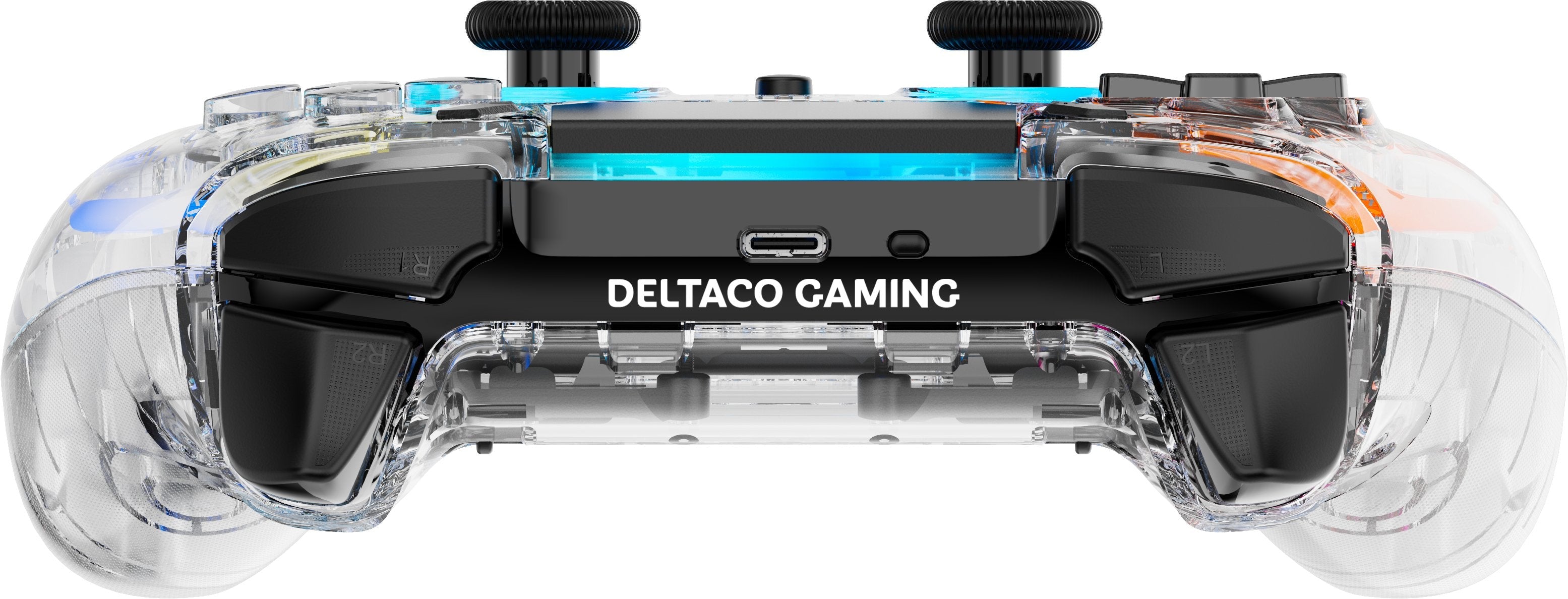 Deltaco Ps4/Pc Controller Wireless/Bt Transparent