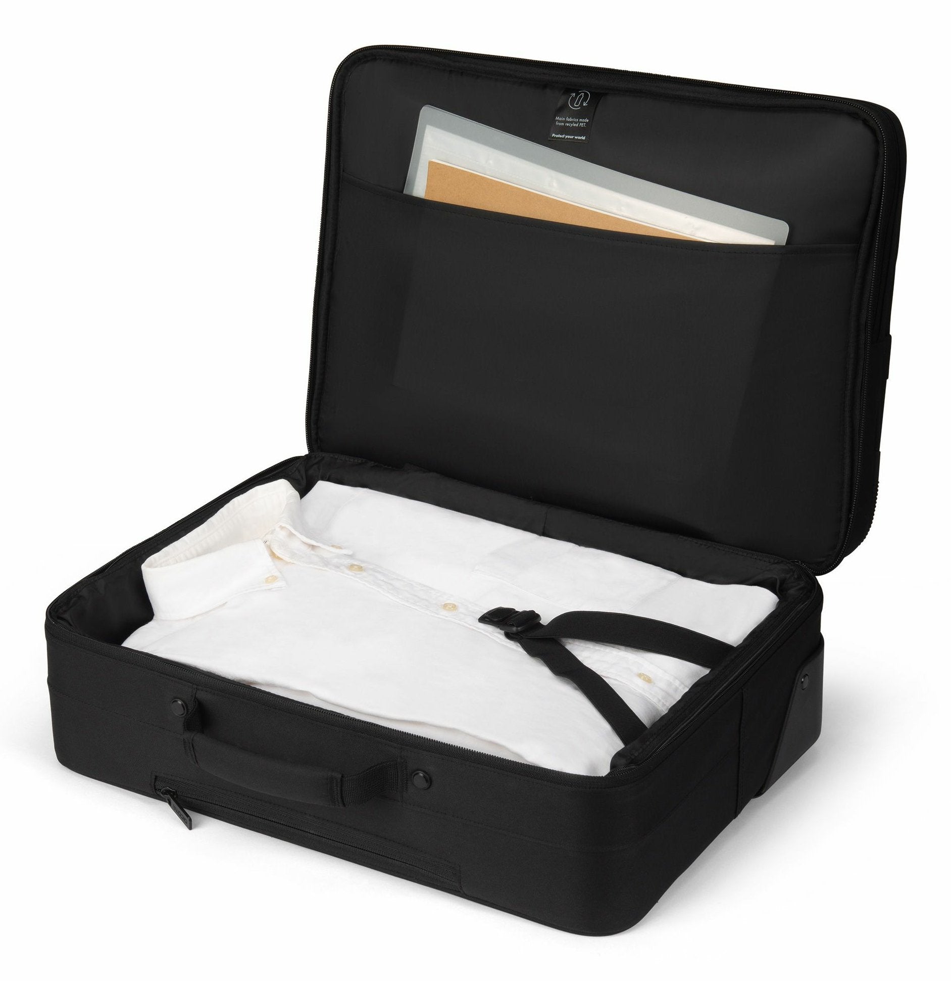 Maletin Dicota D32036-Rpet Para Portátil (17.3") Maletín Con Ruedas Negro