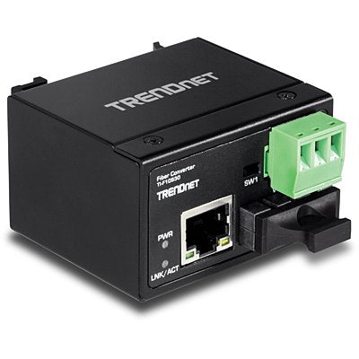 EAN 0710931160468 - Trendnet TI-F10S30 convertidor de medio 200 Mbit/s 1310 nm Monomodo Negro imagen 3