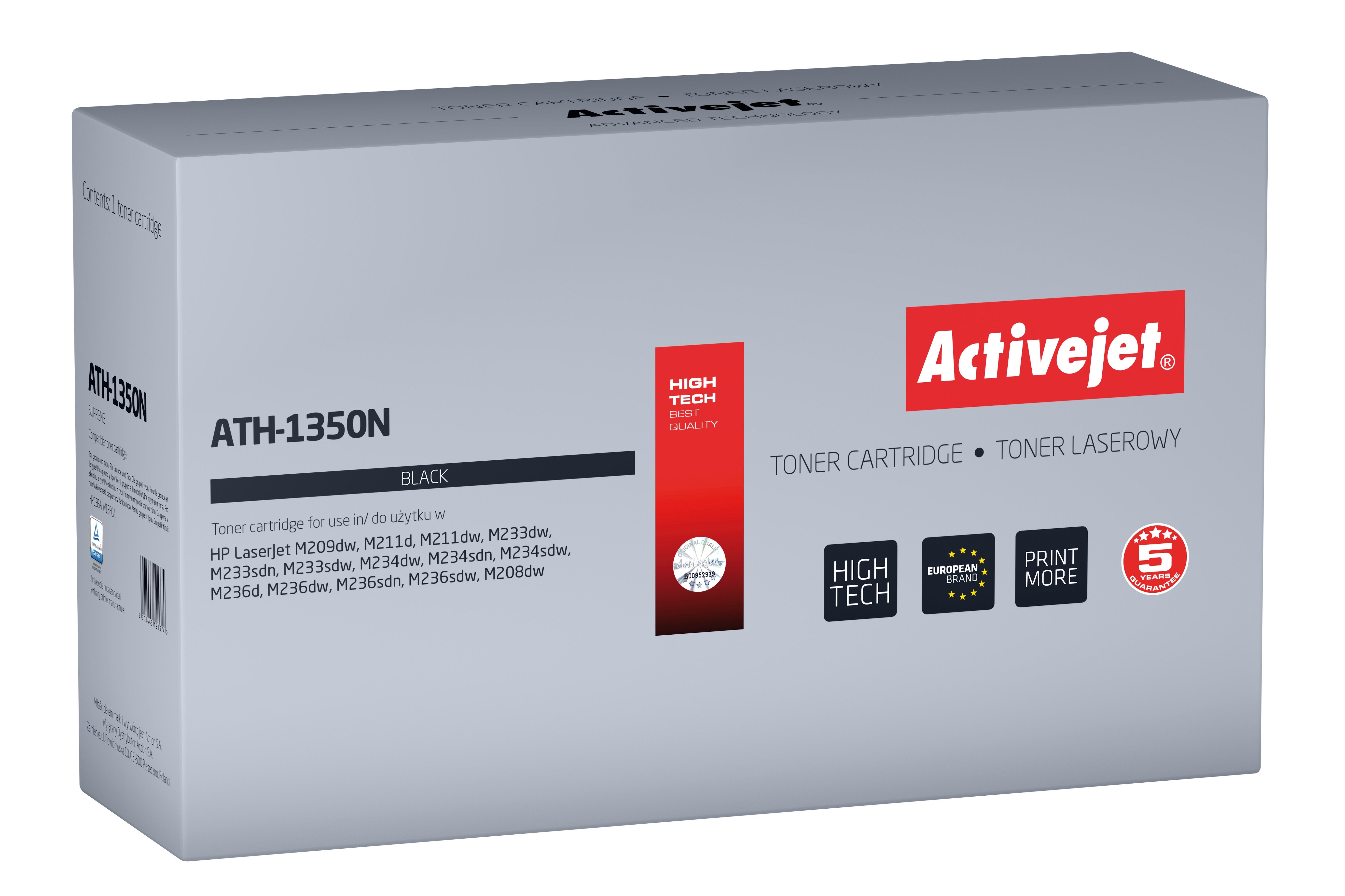 EAN 5901443121374 - Activejet ATH-1350N cartucho de tóner 1 pieza(s) Compatible imagen 1