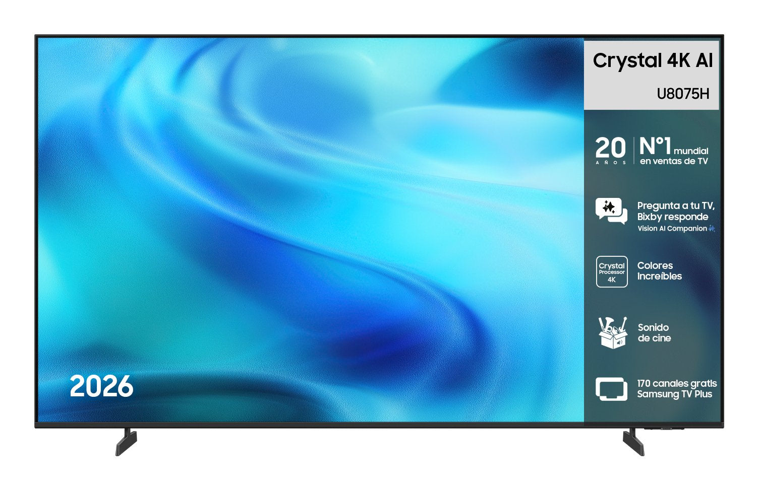 EAN 8806099028022 - Samsung TU85U8075HU 2,16 m (85") 4K Ultra HD Wifi Negro imagen 1