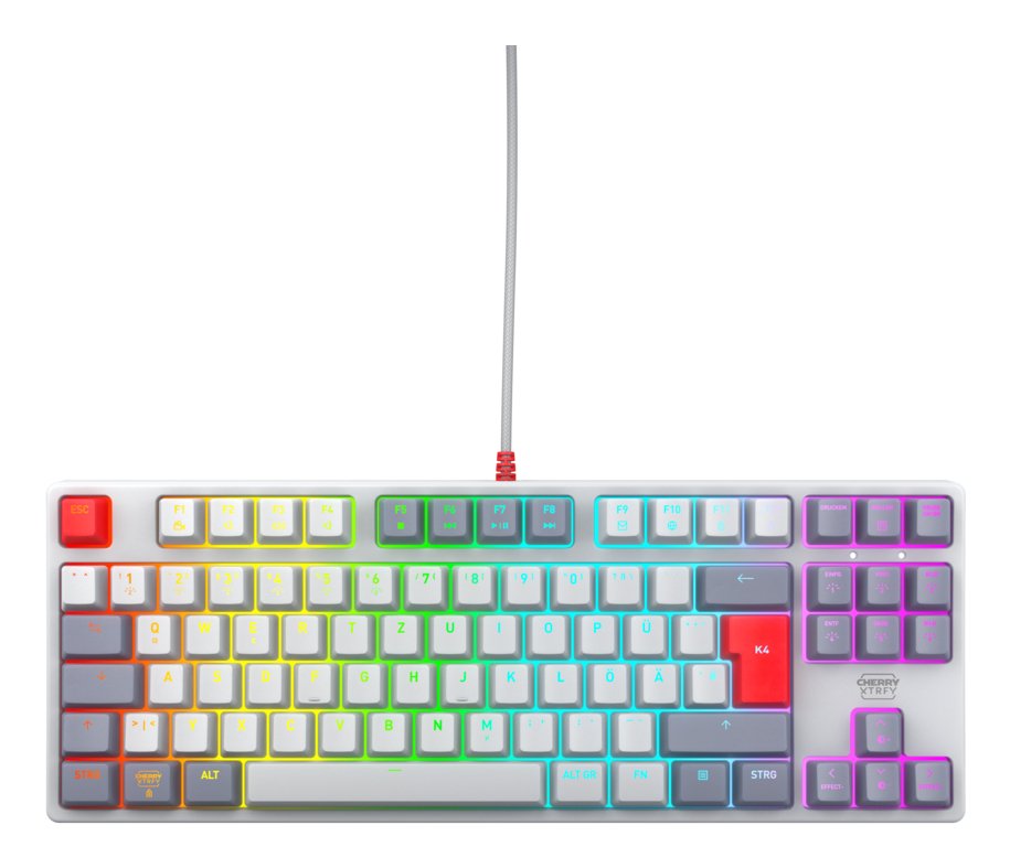 Cherry Xtrfy K4v2 Tkl Keyboard, Retro