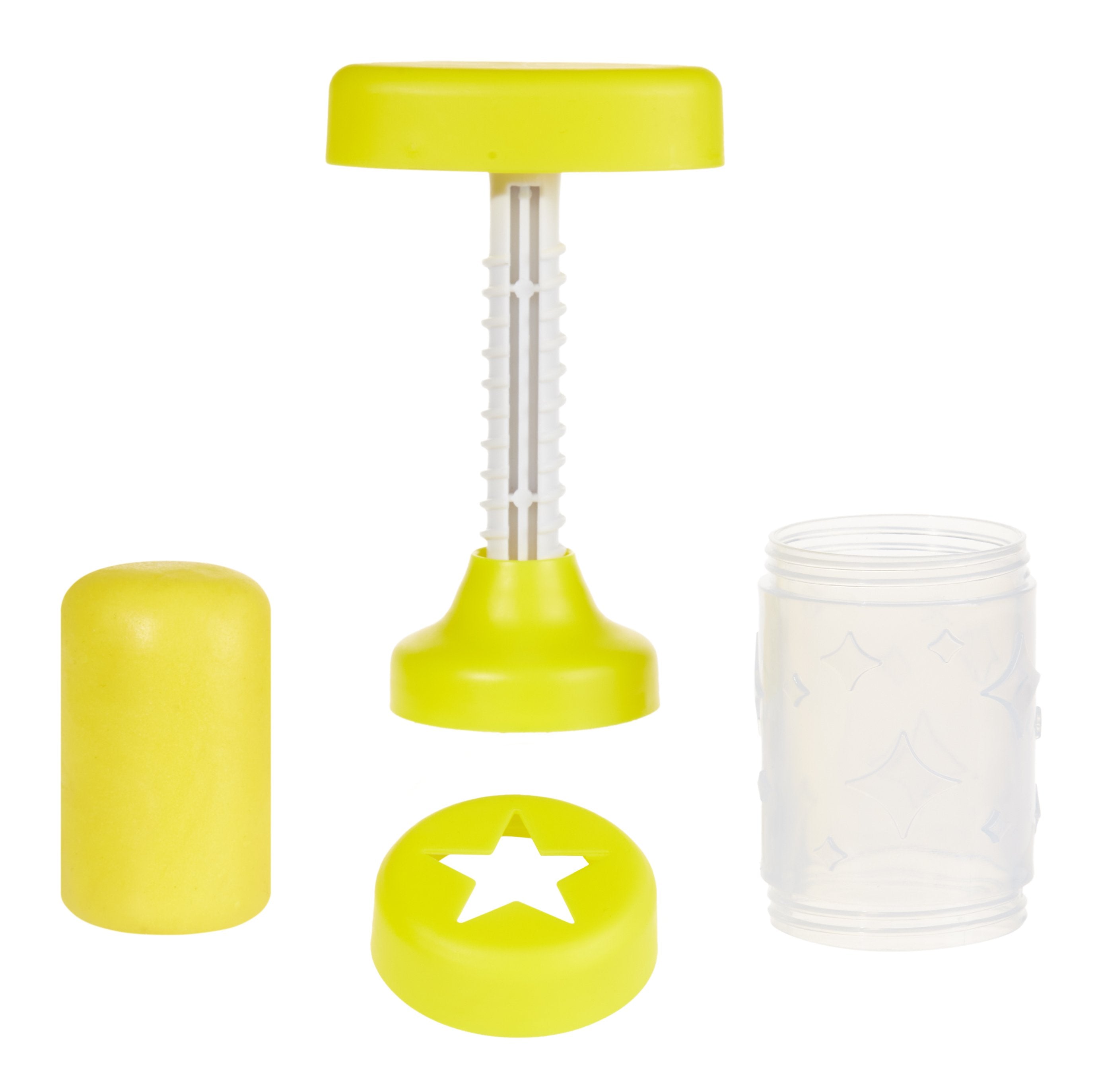EAN 0035051532279 - MGA Entertainment Wonder Factory Never Dry Dough Extruder - Yellow Pasta para modelar 71 g Amarillo 1 pie imagen 1