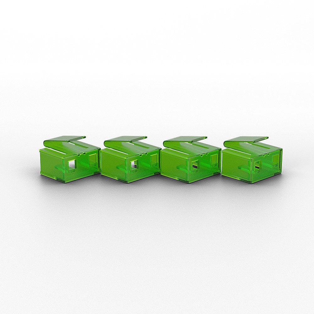 Lindy Cerraduras Puerto Rj45 Verde 10 Piezas + 1 Llave