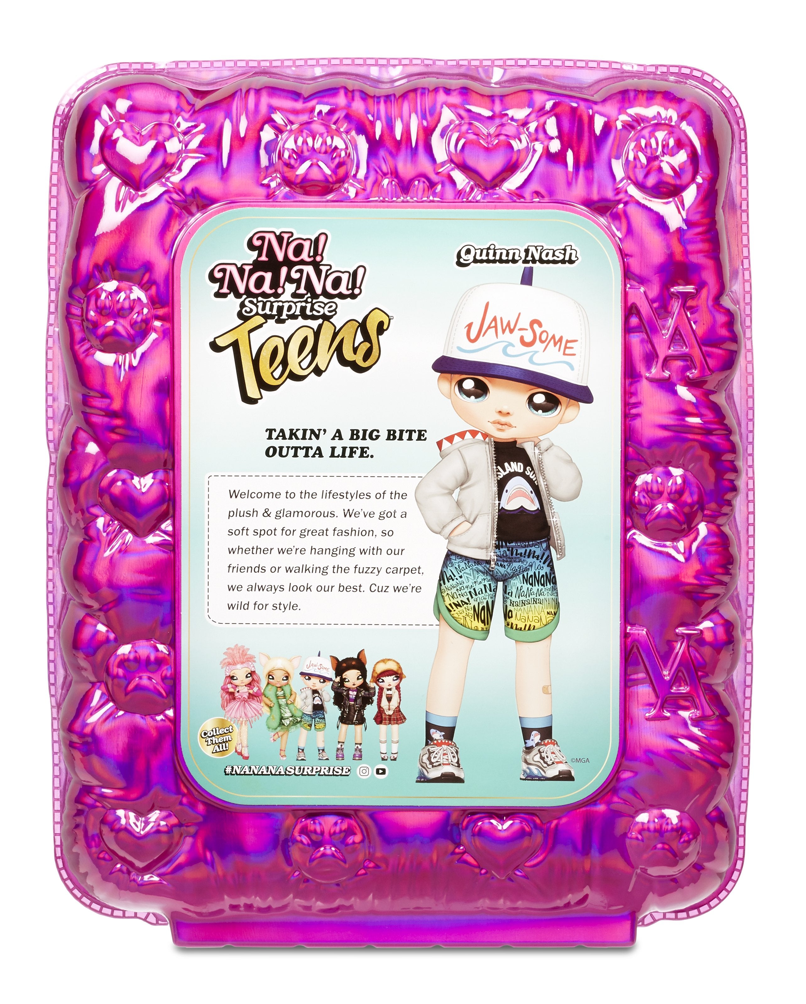 EAN 0035051572602 - Na! Na! Na! Surprise Teens Doll- Quinn Nash imagen 4