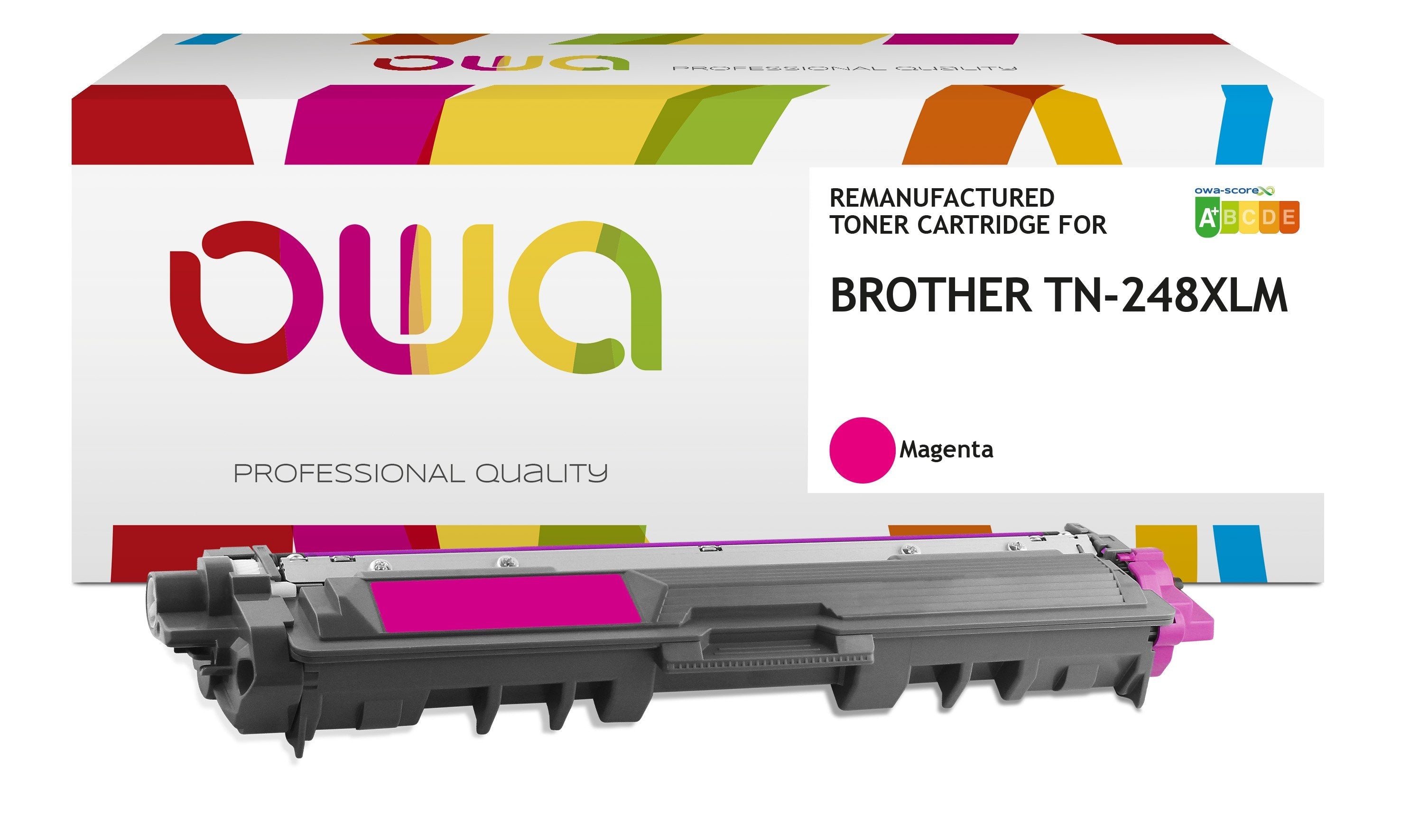 Owa Toner Compatible Con Brother Tn-248xlm Magenta (2.300 S.)