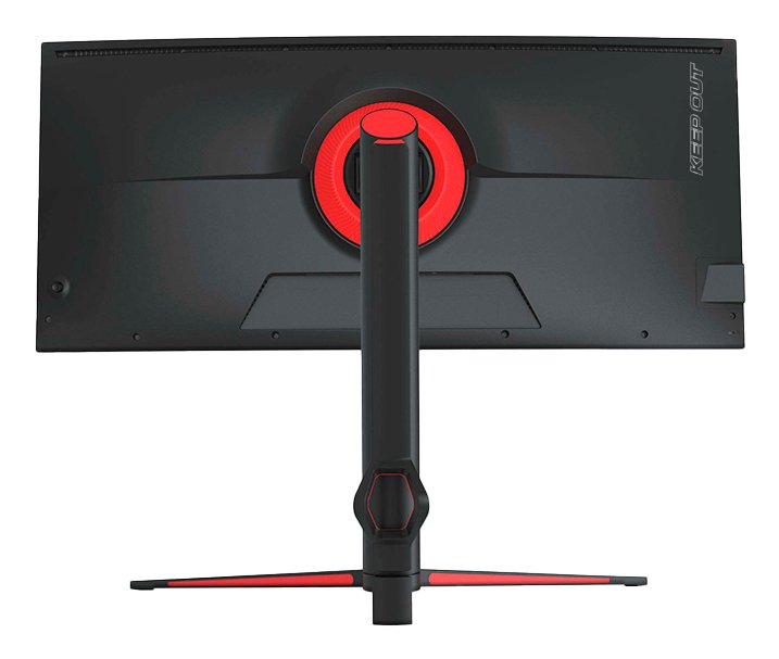 EAN 8435099533023 - KeepOut XGM34UW pantalla para PC 86,4 cm (34") 3440 x 1440 Pixeles UltraWide Quad HD LED Negro, Rojo imagen 2