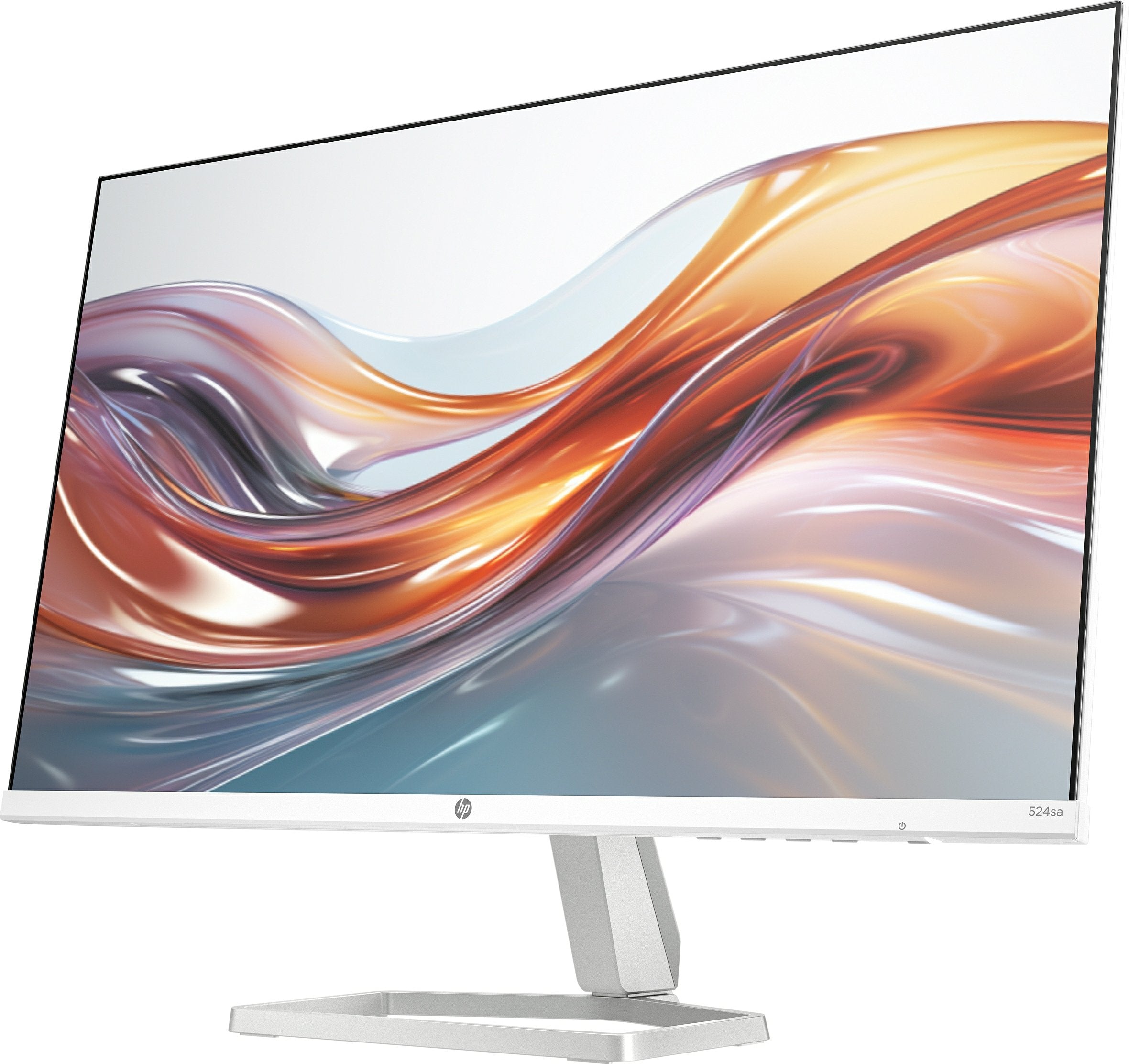 Hp 524sa, Monitor Led 23,8" Blanco/Plateado, Fullhd, Ips, Hdmi, Vga, Altavoces, Panel De 100 Hz)
