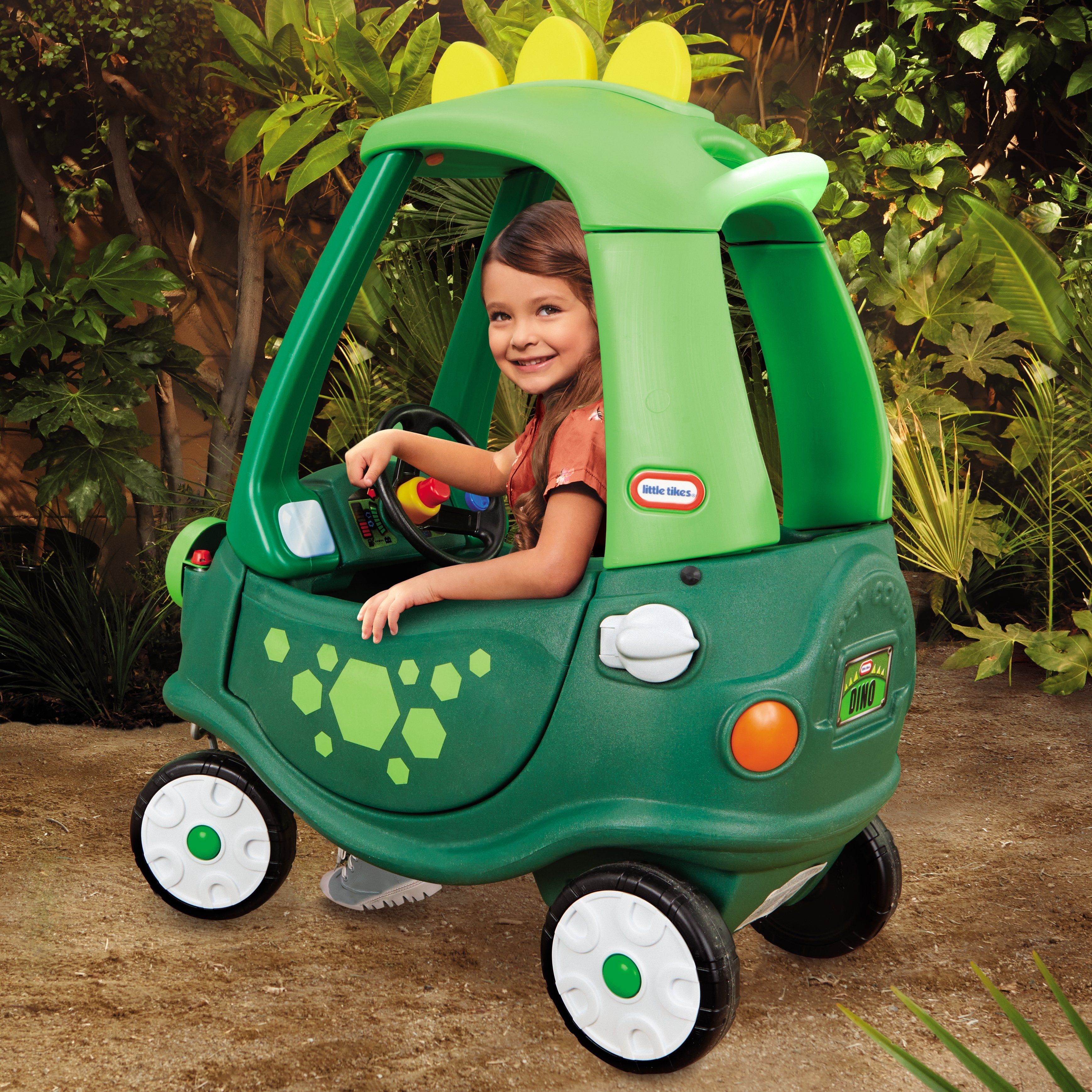 EAN 0050743170591 - Little Tikes Cozy Coupe Dino Correpasillos con forma de coche imagen 4
