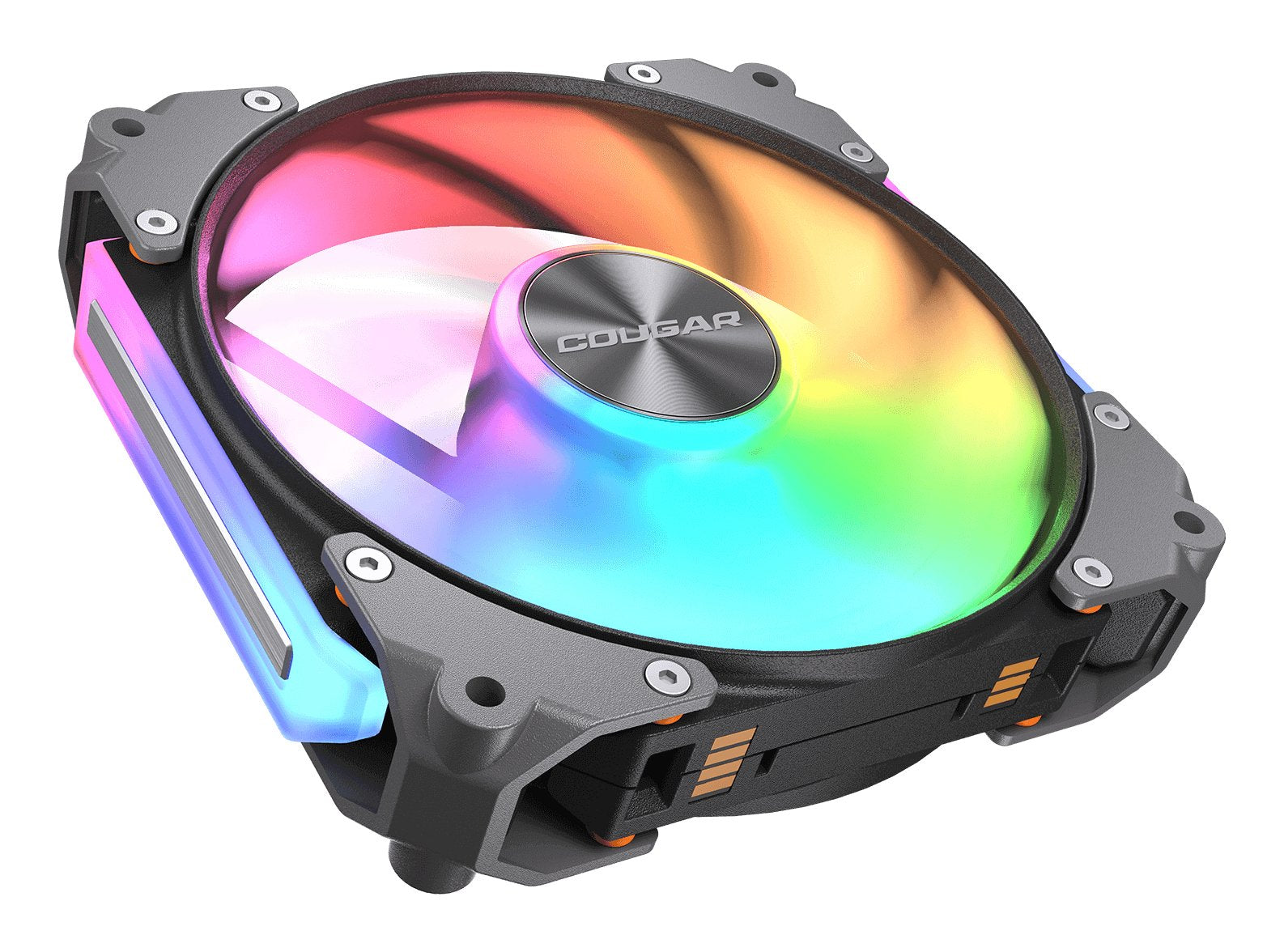 Ventilador Pc Cougar Apolar 120 Argb, Reverse Blade,Negro