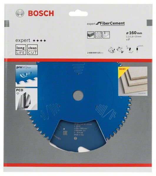 EAN 3165140796873 - Bosch 2 608 644 121 hoja de sierra circular 16 cm 1 pieza(s) imagen 2