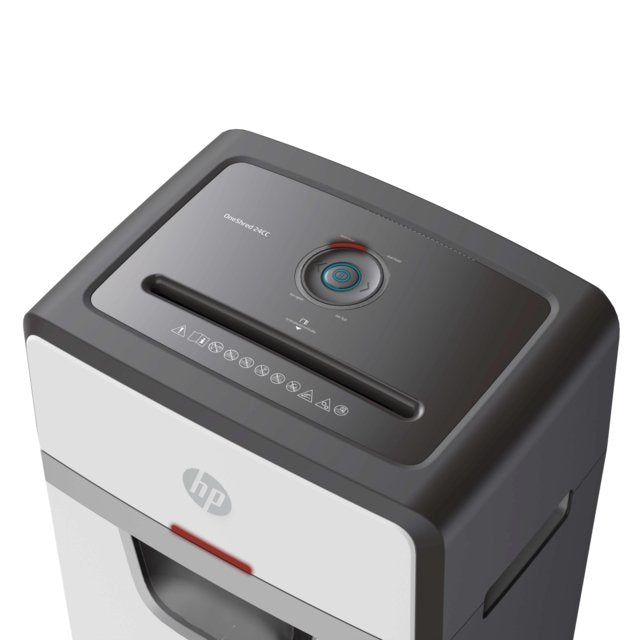 Destructora Hp Oneshred 24cc, Recortes, P-4, 24 Tarjetas, 30l, Gris Claro