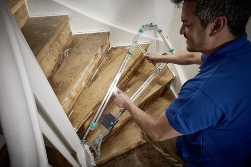 EAN 4006885521001 - wolfcraft GmbH 5210000 galga de radio Stair gauge Negro, Acero inoxidable imagen 8