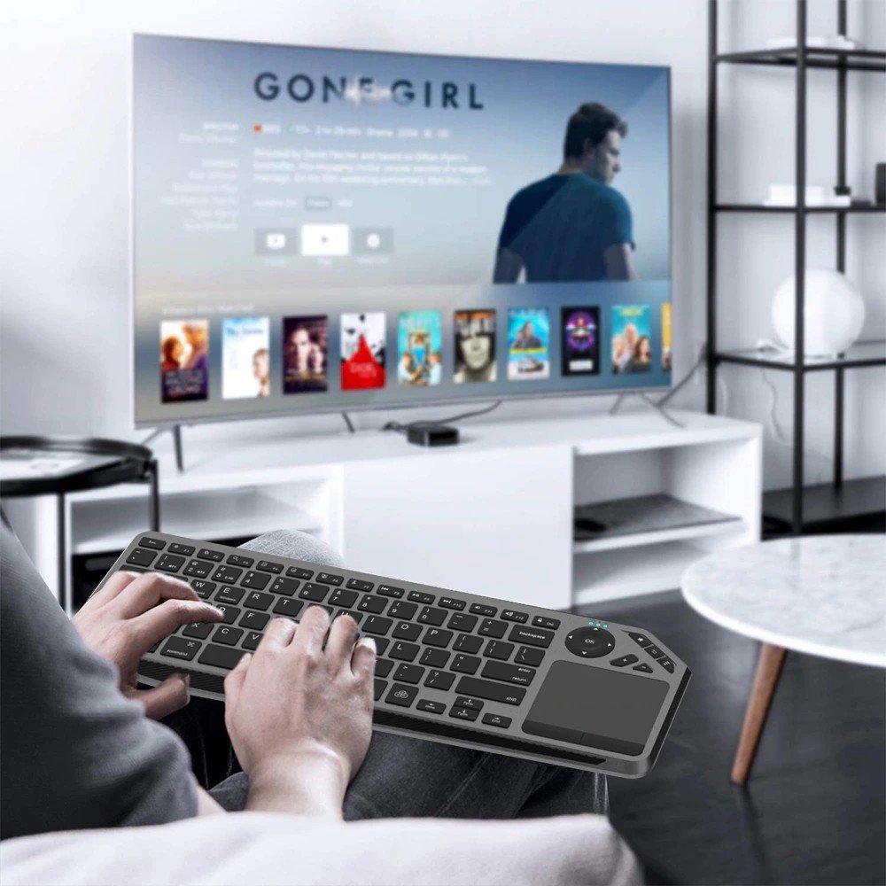 EAN 8059018365375 - Techly ICTB9801TB teclado Universal RF Wireless + Bluetooth QWERTY Inglés de EE. UU. Negro imagen 13