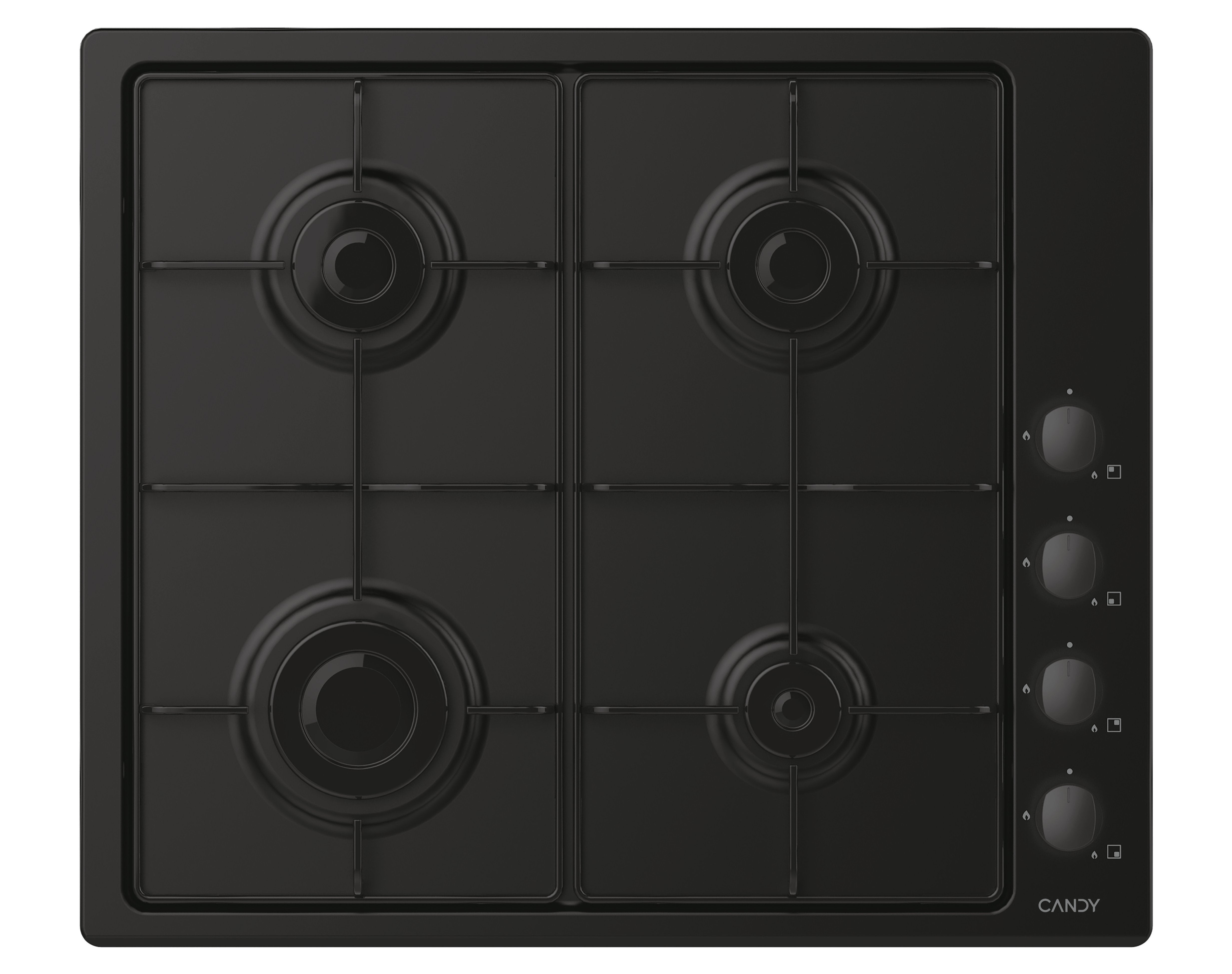 EAN 8016361966932 - Candy Idea CHW6LBB hobs Negro Integrado 60 cm Encimera de gas 4 zona(s) imagen 1