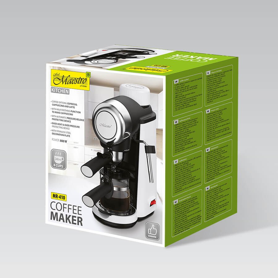 EAN 4820268321978 - Maestro MR-410 cafetera eléctrica Semi-automática Máquina espresso imagen 6