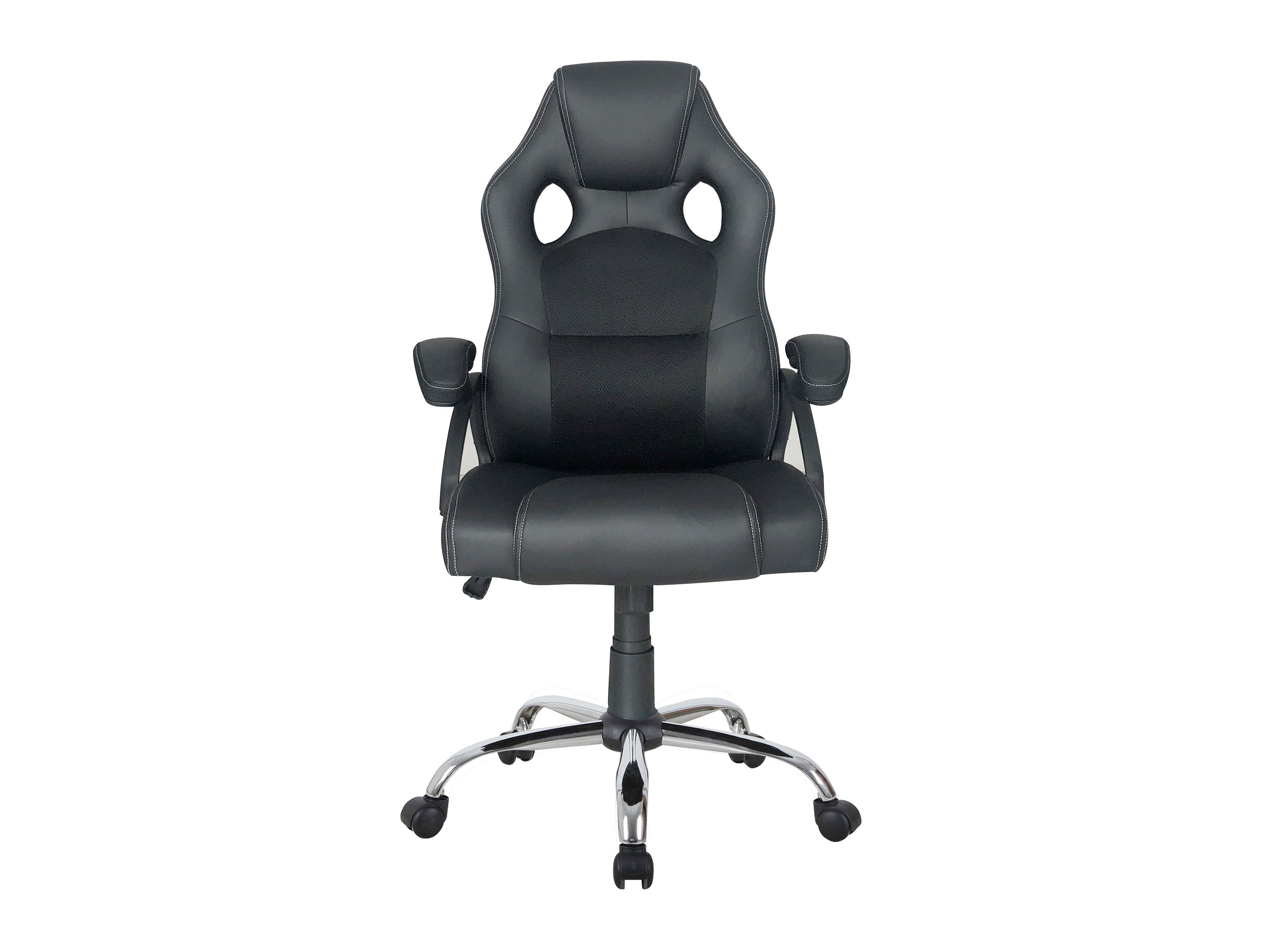 Silla De Oficina Ergonomica Equip Color Negro Recubrimiento Pu De Alta Calidad Diseño Ergonomico