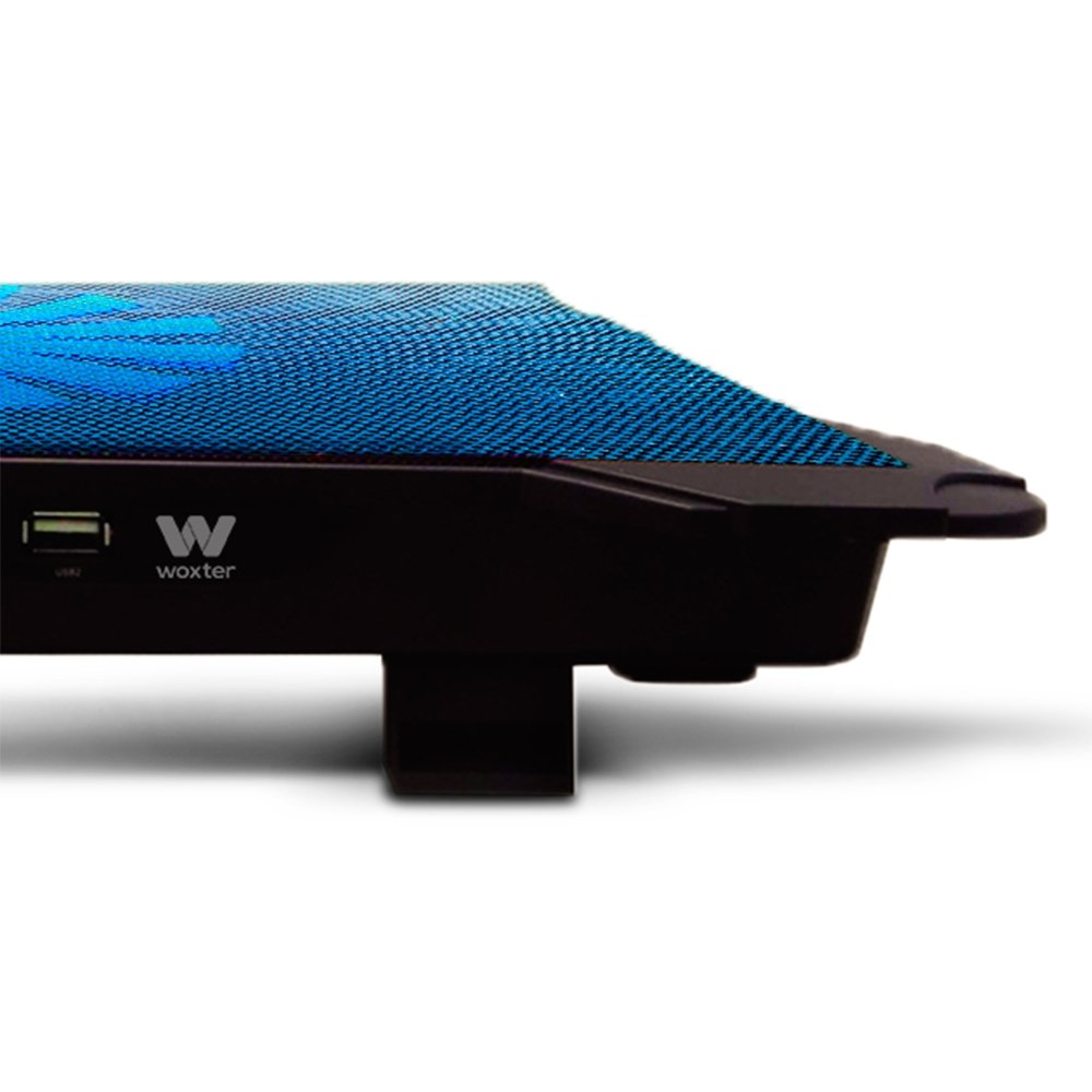Woxter Base Refrigeradora Para Portatil Led Azul Hasta 17"
