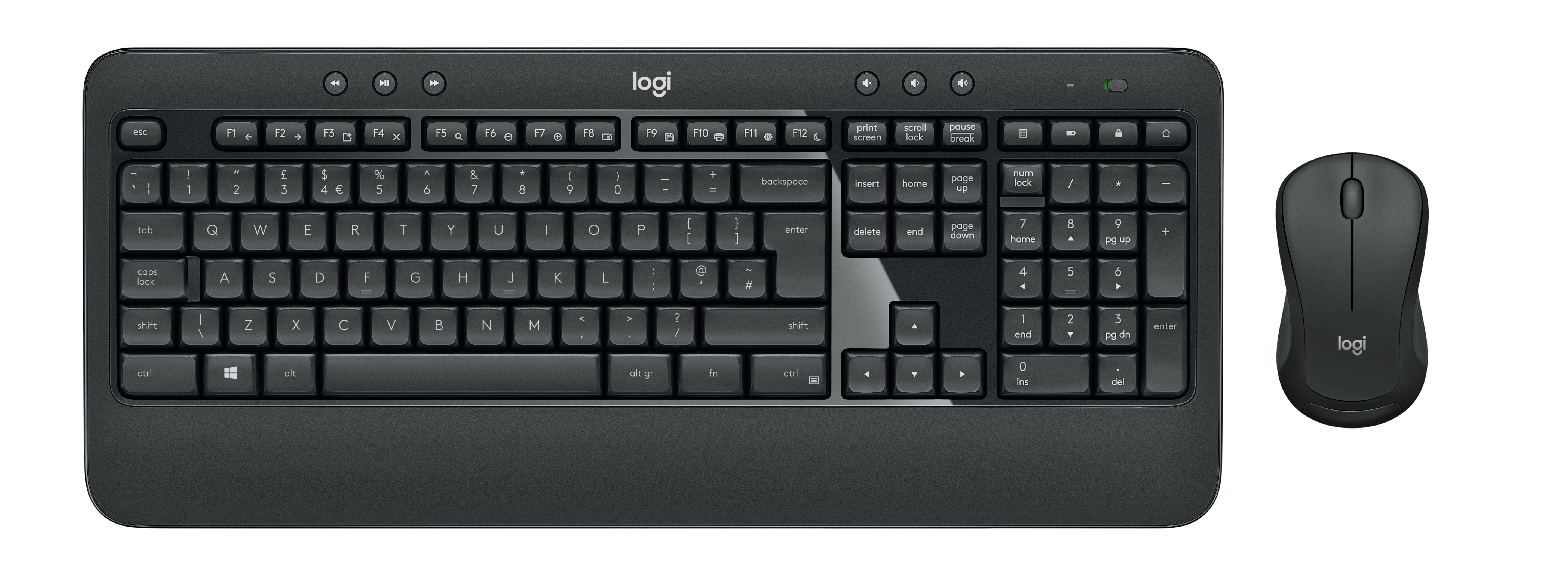 EAN 5099206077416 - Logitech 920-008679 teclado Ratón incluido Universal RF inalámbrico QWERTY Italiano Negro imagen 5
