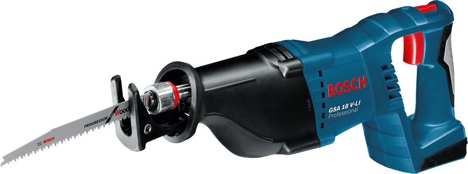 EAN 3165140861601 - Bosch GSA 18 V-LI Negro, Azul imagen 1