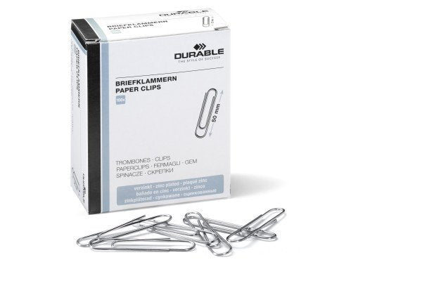 Clips Para Letras Durable 50mm Galvanizados 100 Piezas