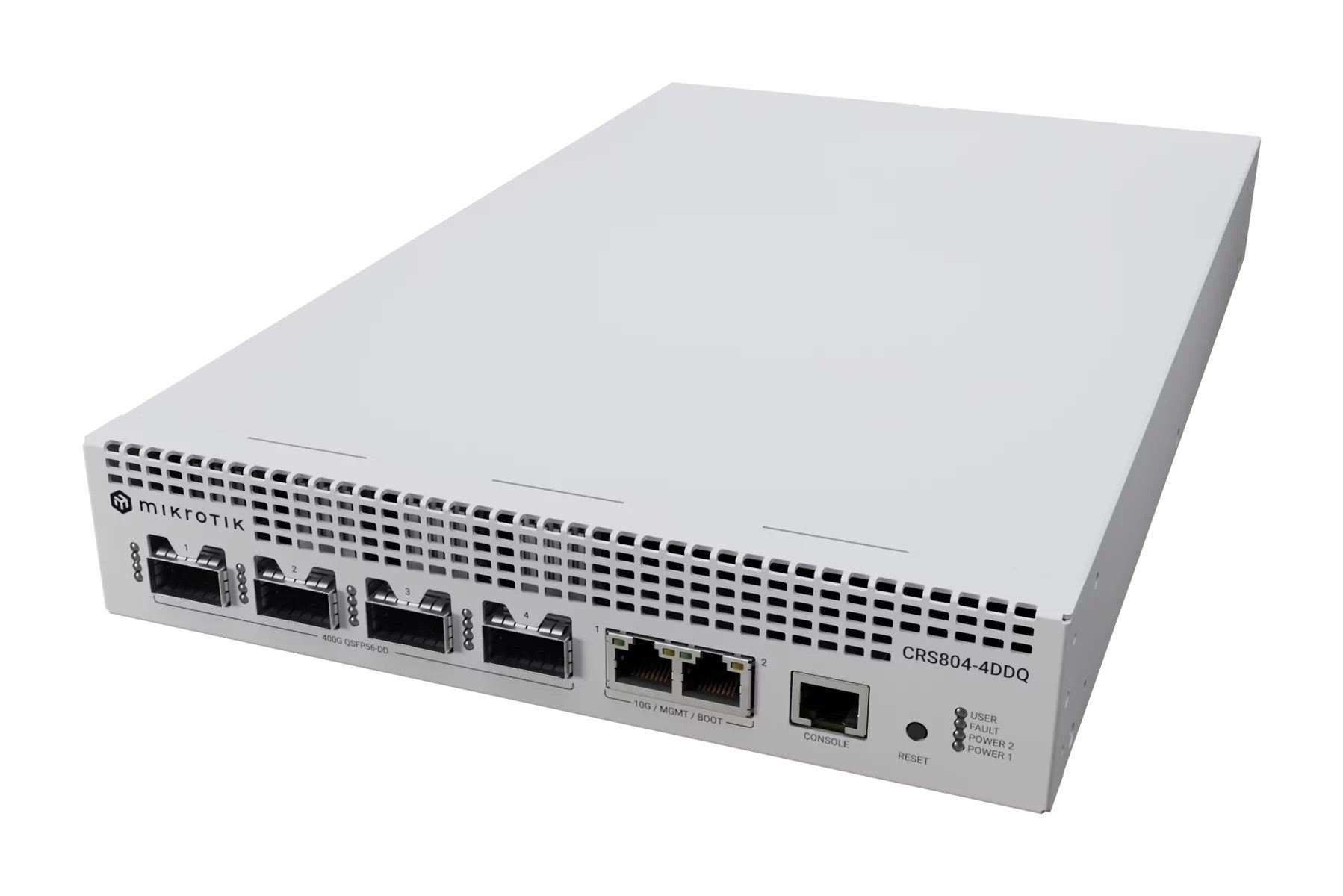 EAN 4752224009876 - Mikrotik CRS804-4DDQ-HRM switch 10G Ethernet (100/1000/10000) Gris imagen 1