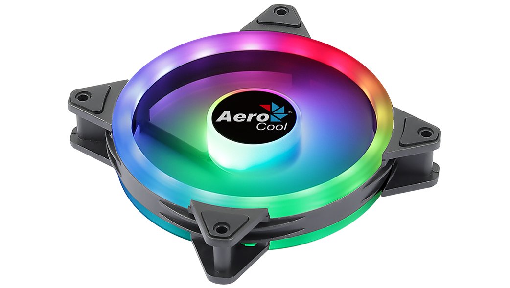 Ventilador Aerocool Duo 12 12cm Rgb