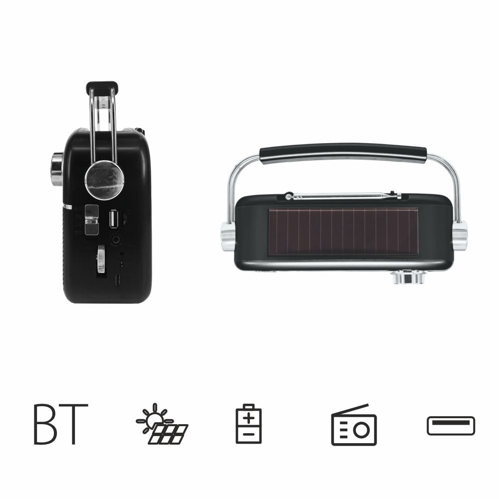 EAN 5902510685553 - Manta RDI918B radio Personal Analógica Negro, Plata imagen 3