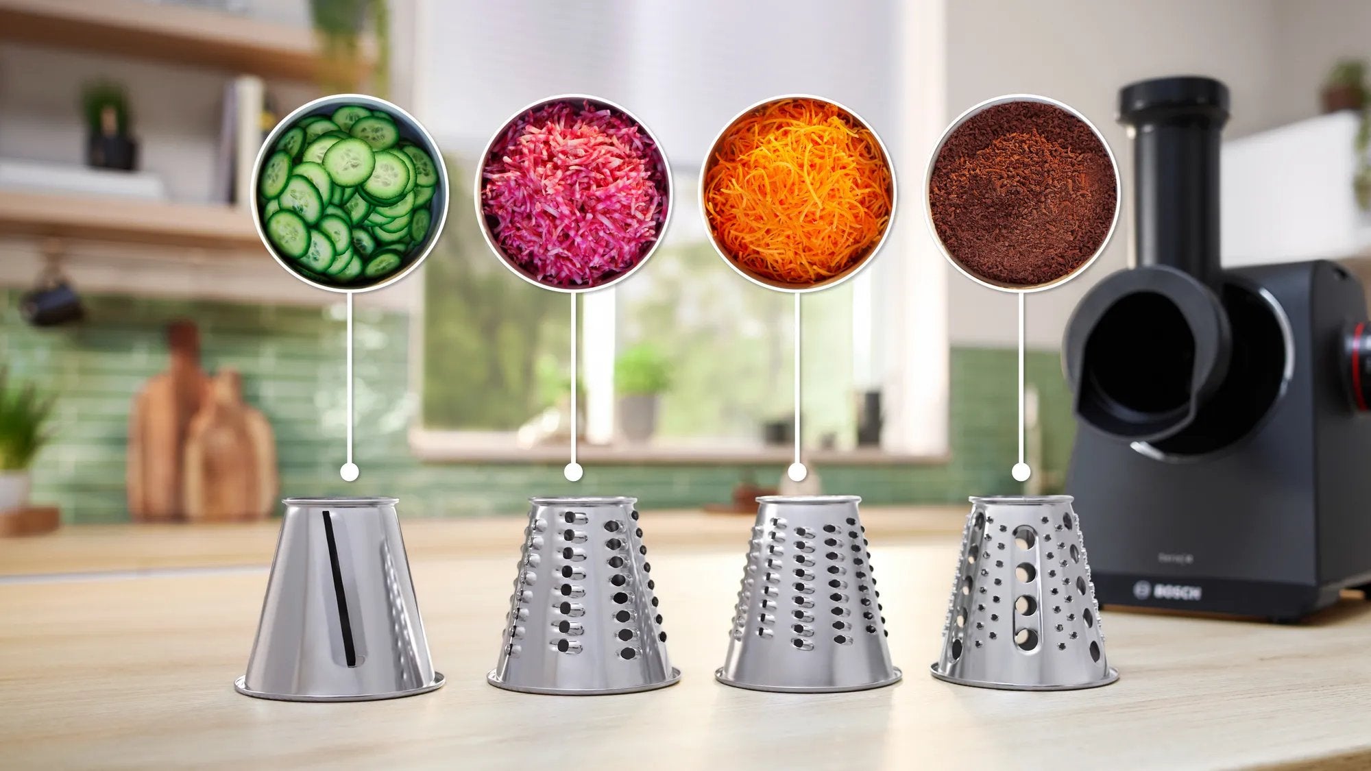 EAN 4242005455928 - Bosch Serie 4 MFWS450B picadora 500 W Negro imagen 13