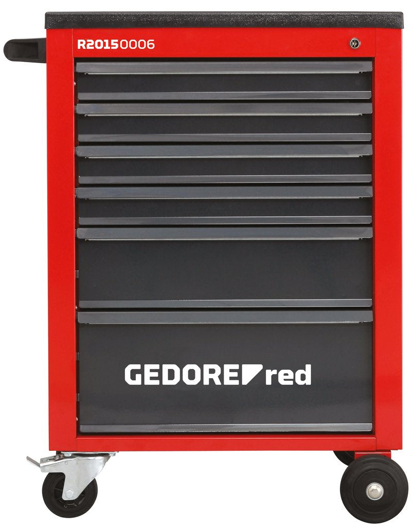 Carro Portaherramientas Mecánico Rojo Gedore 6 Cajones 910x628x418