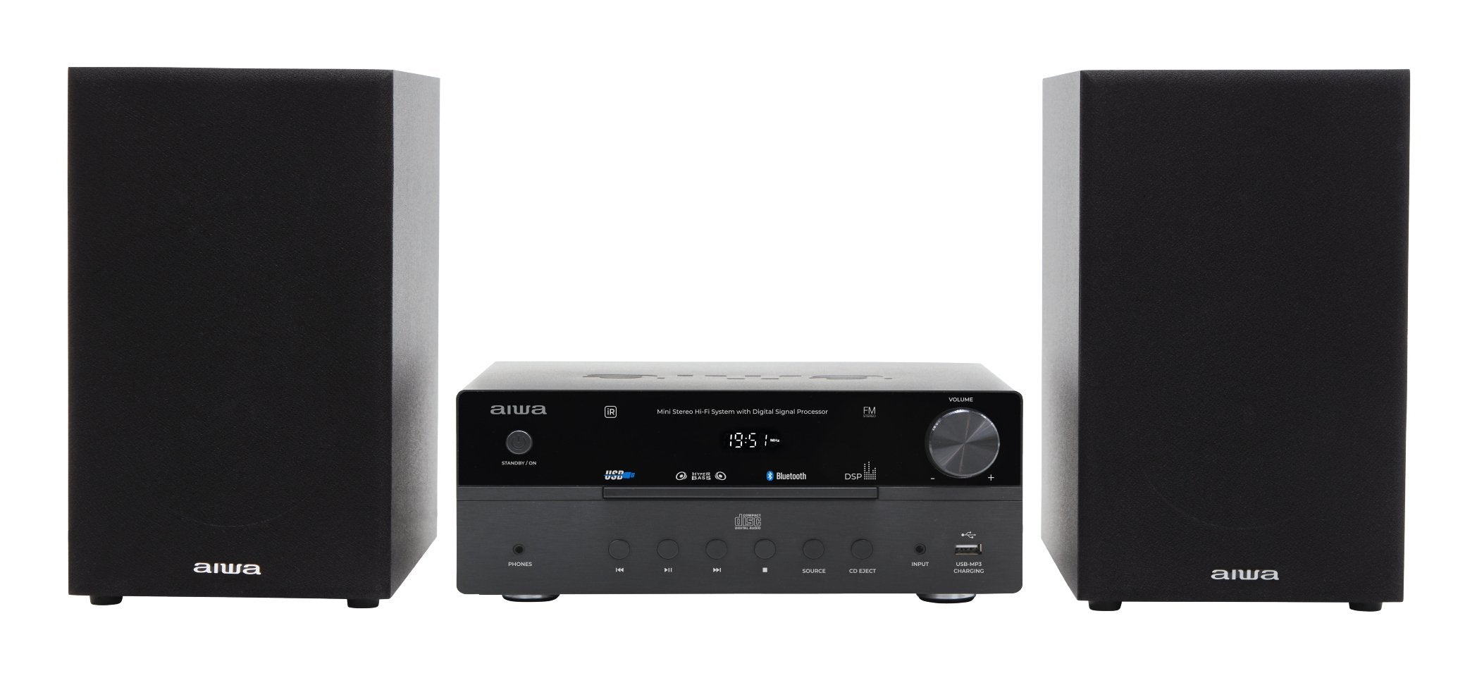 EAN 8435256811810 - Aiwa MSBTU-550 sistema de audio para el hogar Microcadena de música para uso doméstico 50 W Negro imagen 1