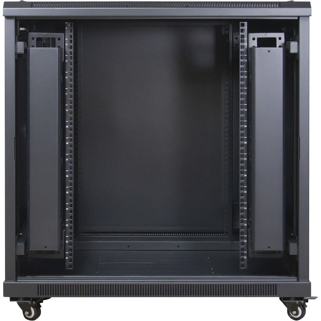 Inter-Tech Snb-8815 15u Rack O Bastidor Independiente Negro, Armario It Negro, Rack O Bastidor Independiente, 15u, 400 Kg, 58 Kg, Negro