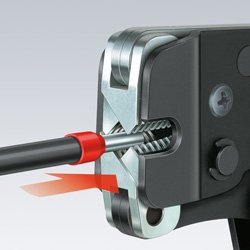Alicates De Crimpado Autoajustables Knipex Para Casquillos De Extremo De Alambre