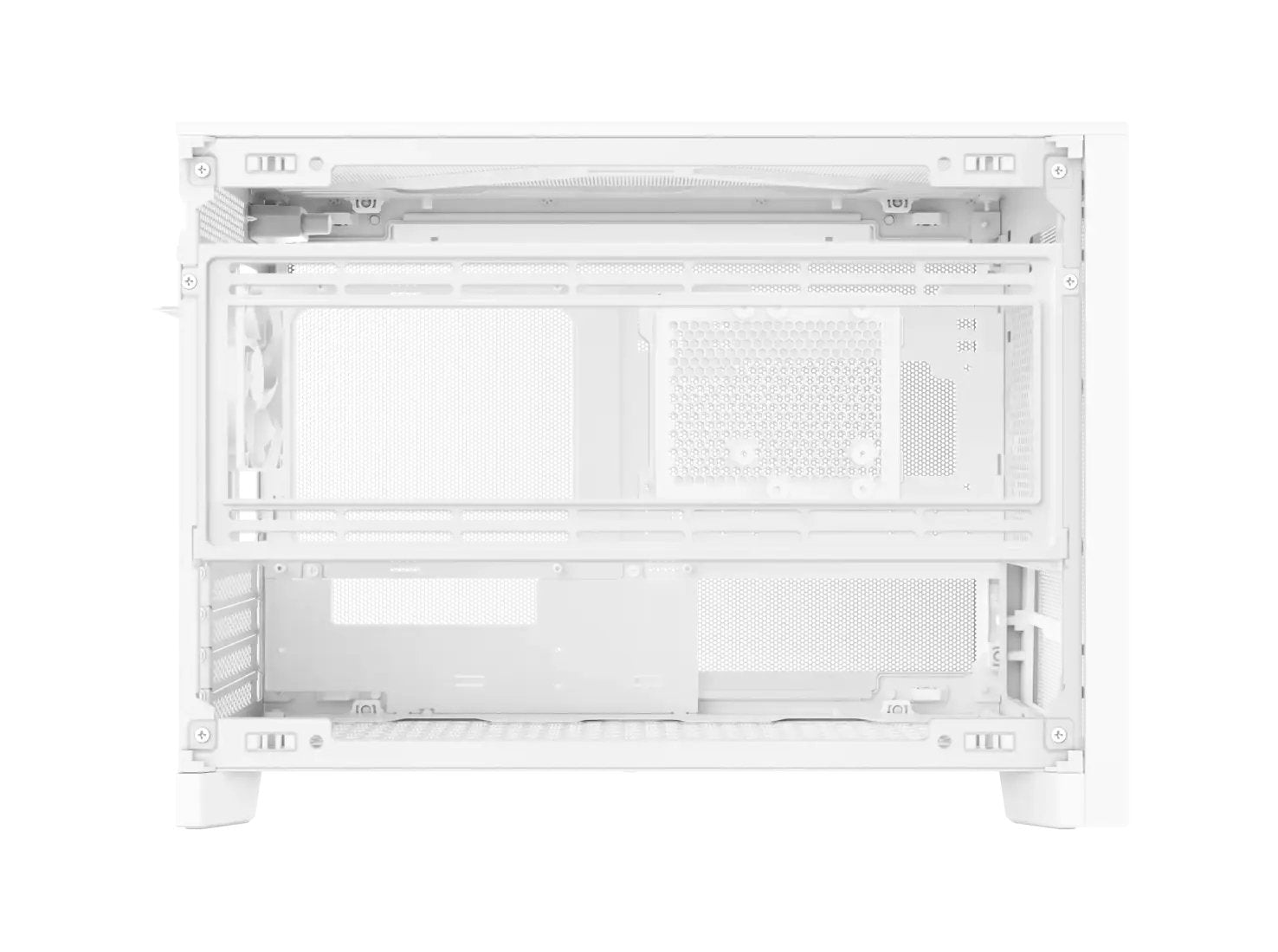 Case Montech Micro Atx/Mini-Itx White Mini Tower Pc Ten Ten(W)