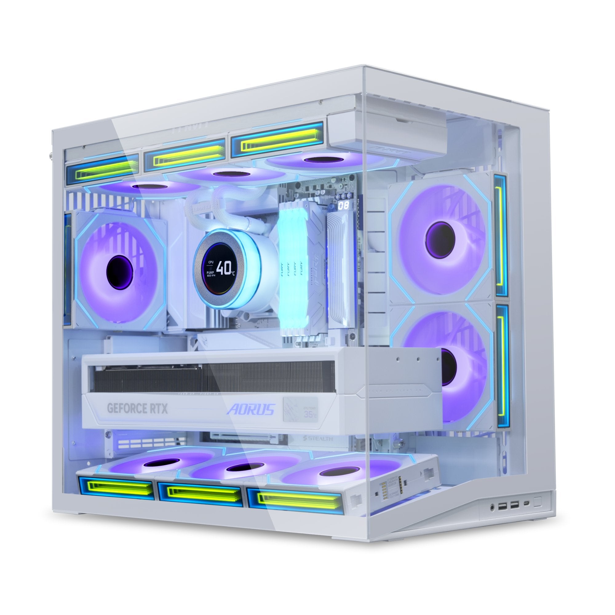 EAN 4718466019844 - Lian Li 011 Dynamic Mini O11 DYNAMIC MINI V2 Mini Tower Blanco imagen 2