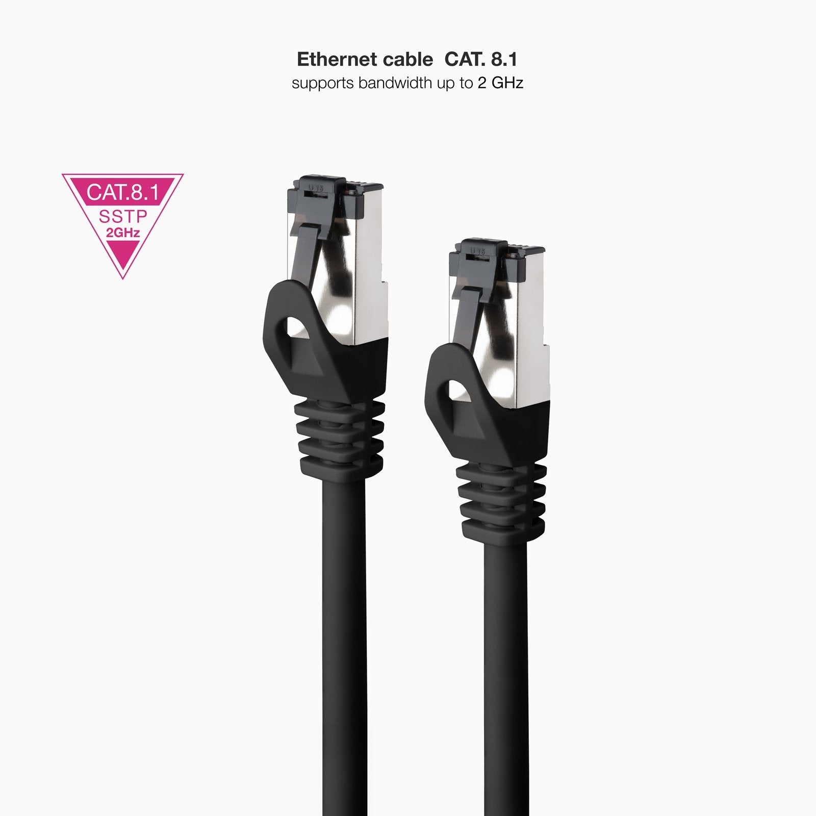 EAN 8433281015692 - Nanocable 10.20.2000-L25-BK cable de red 0,25 m Cat8.1 S/FTP (S-STP) imagen 2