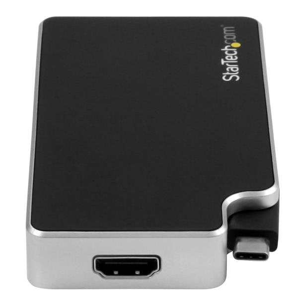Startech Adaptador 3-En-1 Usb-C A Vga Dvi Hdmi 4kâ Cdpvgdvhdb